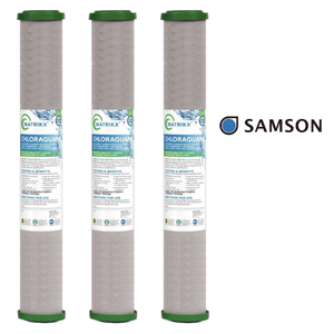 Filtre à eau en bloc de carbone collé, double certification NSF et WQA, cartouche de qualité commerciale - Product Image 1