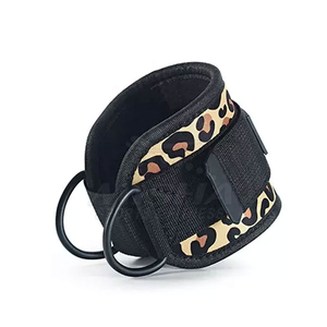 Neoprene Padded Breathable Heavy Duty D-<b>Ring</b> <b>Adjustable</b> Ankle Strap Support Professional Protection Unisex Workout Training - Product Image 4