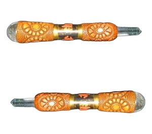 Améthyste Chakra Baguettes Avec Pyramide - Product Image 3