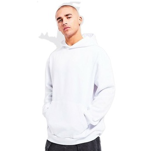 Respirant de haute qualité poids lourd couleur unie hommes sweat à capuche surdimensionné 100% luxe coton sweats à capuche surdimensionnés pour homme - Product Image 3
