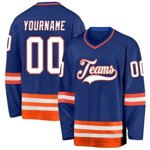 Vêtements de sport sublimés, logo d'équipe personnalisé, maillot de hockey sur glace haute performance, maillots de hockey sur glace personnalisés, vêtements d'équipe respirants - Product Image 1