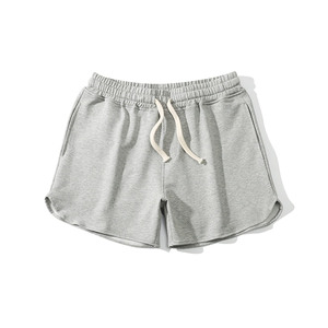 Custom Logo 100% Cotton Men's Shorts 345gsm Drawstring Sports Shorts <b>Fleece</b> <b>Joggers</b> Shorts Outdoor Casual Shorts for Men - Product Image 4