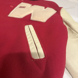 Oem Manufacturer High Quality Varsity Jacket Original Vintage 1960’s Custom Letterman Varsity Jacket Men’s Medium - Product Image 4