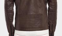 Veste en cuir véritable pour homme, col rabattable, hiver, extérieur, noir uni, haute qualité, mode, chaude et chauffante