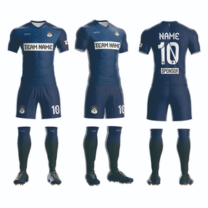 Stylish Soccer and Football Jersey Set with Personalized Printing - Product Image 3