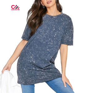 Hot Sale Summer Fashion Trendy Women's T-<b>shirts</b> Color <b>Tie</b> <b>Dye</b> Long T-<b>Shirt</b> Best Quality Women T-<b>shirts</b> - Product Image 6