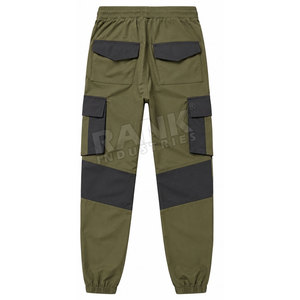 Classic <b>Stretch</b> Slim Fit Casual <b>Men</b> Cargo <b>Trousers</b> Soft Cotton Blended Fabric Breathable <b>Men</b> Cargo <b>Trousers</b> - Product Image 2