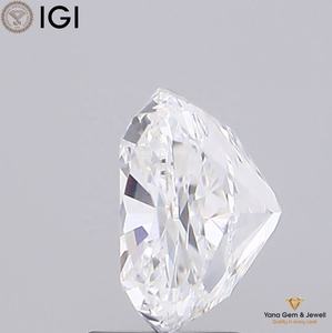 Diamant de laboratoire CVD de 3,00 carats, taille coussin, couleur D, pureté VVS2, certifié IGI, idéal pour bague de mariage ou cadeau - Product Image 4