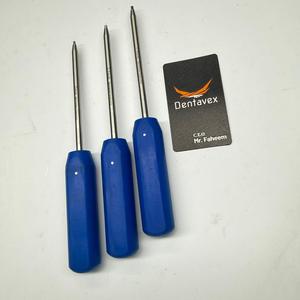 Screwdriver 2mm 2.5mm Orthopedic Spine Dental Stainless Steel Blue Handle Bone <b>Driver</b> Instrument Implant Surgery By Dentavex - Product Image 5