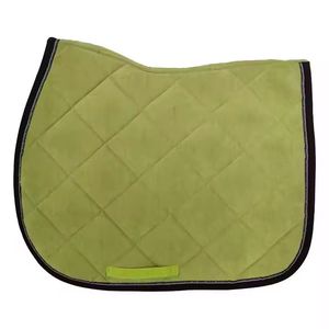 Nouvel arrivage : Tapis de selle de dressage sportif pour l'équitation avec bordure triple passepoilée, tapis de selle de dressage équestre aux couleurs personnalisées - Product Image 2