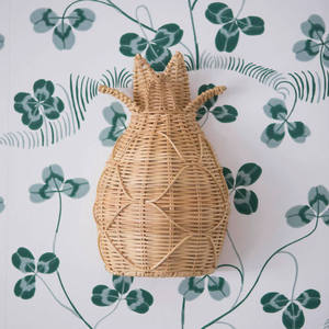 Décoration en rotin ananas faite à la main, meilleur prix, matériau écologique pour la chambre d'enfant, article de décoration intérieure pour enfants. - Product Image 3