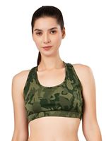 Sujetador Deportivo Transpirable Sin Costuras Ligero para Mujer, Color Personalizado, con Logotipo Frontal, Soporte Medio, para Yoga y Gimnasio