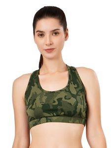 Vêtements de fitness pour femmes, couleur personnalisée, soutien-gorge de sport respirant avec logo sur le devant, style simple et moderne pour la salle de sport - Product Image 1