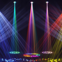 Projecteur de scène professionnel IP65 étanche 380W 19R à faisceau lumineux avec effet d'anneau RGB DMX512 19 canaux pour concerts en extérieur et tournées (Stock US)