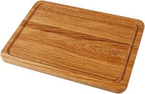 Planche à découper de luxe de qualité supérieure en noyer noir à grain fin, flexible et grande, avec réservoir à jus, et planche à découper en bambou de grande taille - Product Image 2