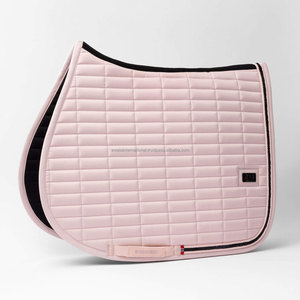 Tapis de selle occidentaux matelassés de qualité supérieure à bas quantité minimale de commande pour la fabrication d'équipements équins de produits équestres de chevaux du Pakistan - Product Image 1