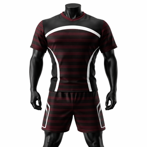 Uniforme de rugby personnalisé à séchage rapide |   Maillot de rugby imprimé par sublimation OEM ODM avec logo privé pour équipe - Product Image 1