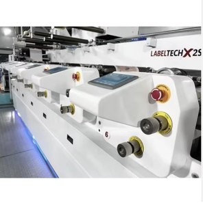 Machine d'impression d'étiquettes flexo multicolores automatique, presse d'impression industrielle haute vitesse pour emballages et étiquettes - Product Image 5
