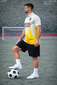 เสื้อยืดเปล่าสำหรับพิมพ์ลายแบบรีดร้อน SHH Wholesale ปี 2026 จำหน่ายจำนวนมาก เสื้อผ้าลำลองสำหรับผู้ชาย สวมใส่ได้ในฤดูใบไม้ร่วงและเหมาะสำหรับการเล่นกีฬา - Product Image 4