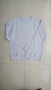 Bangladesh venta al por mayor 100% algodón francés Terry hombres sudadera diseño personalizado cuello redondo con patrón sólido para ropa de invierno - Product Image 4