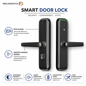 Hotel Electronic Door <b>Lock</b> RFID <b>Key</b> Card System | Smart Digital <b>Lock</b> FDHL-A240 - Product Image 2