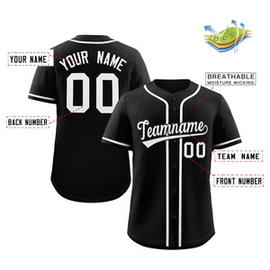 Wholesale Custom Sublimation Baseball Jersey Full Button Breathable Team Uniform OEM B2B Bulk Order - Product Image 4