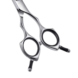 Curved <b>Dog</b> Grooming <b>Scissors</b> 6.5 Inch 30 Degree Stainless Steel Right-Handed Thinning Pet Hair Cutting Professional Groomer Tool - Product Image 3