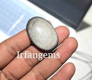 Lote de Cabujones de Obsidiana Plateada Natural, Cristal de Obsidiana Dorada para Joyería, Gema de Obsidiana para la Creación de Joyas, la Mejor Calidad - Product Image 6