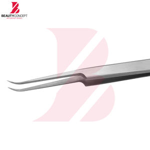 Pinces à extensions de cils de bonne qualité, en acier inoxydable, idéales pour les instruments de beauté personnels, pinces à cils. - Product Image 3