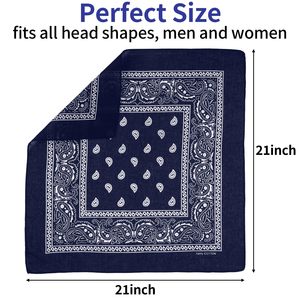 Vente en gros de foulards carrés en toile 100% coton, logo personnalisé, impression par sublimation numérique, bandana, fabricant OEM ODM, approvisionnement en gros - Product Image 1