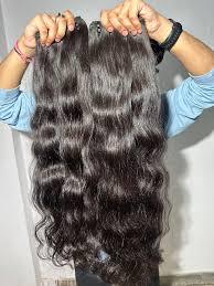 Extensions de cheveux brésiliens Remy de qualité supérieure, double trame, construction à la machine, frontaux et closures en dentelle, mèches douces et soyeuses - Product Image 3
