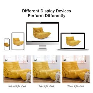 Armless 3 Seat Bean Bag Sofa Comfortable Home Theater Furniture - Product Image 4