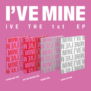 IVE-[I've Mine] El 1er conjunto de versión completa de EP (con Way, Record, Baddie, Loved ver.) Álbum oficial de la marca Genuine Sealed - Product Image 1