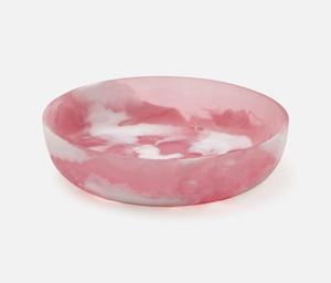 Tazón Decorativo de Lujo con Efecto de Piedra Natural, Tazón Redondo Moderno para Servir Frutas, Centro de Mesa Elegante, Accesorios de Decoración para el Hogar - Product Image 2