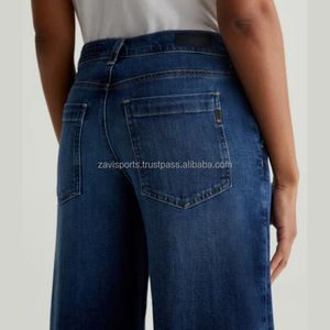 Jeans baggy tendance pour femmes, pantalon en denim, taille haute, coupe ample, jeans décontractés à la mode pour femmes, denim confortable - Product Image 6