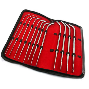 PISSCO Urethral Sounds Set Hegar Dilator Kit Urethral Dilator Set Stainless Steel Urethral Sounds Medical Dilator Kit 12 PCS - Product Image 1