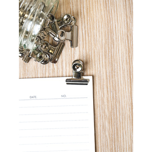 Clip Bulldog in argento da 14 pezzi di dimensioni 2cm prodotto resistente ed elegante - Product Image 1