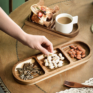 <b>Wooden</b> <b>Tray</b> with Handles - Decorative <b>Wooden</b> Serving <b>Tray</b> for Serving - Product Image 1