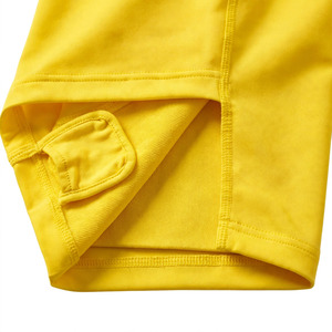 Shorts Bermuda Homme Taille Haute Couleur Unie Personnalisable avec Cordon de Serrage, Sportswear Décontracté Grande Taille en Coton Tricoté Spandex - Product Image 6