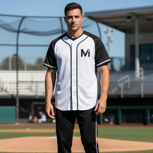 Camiseta de Béisbol Sublimada, Uniformes de Equipo Personalizados, Impresión de Alta Definición, Tela de Malla Transpirable, Ropa Deportiva Suave y Cómoda - Product Image 6