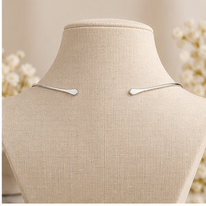 Collar Gargantilla Minimalista de Plata 925 con Baño de Rodio, Cadena de Serpiente, Estilo Unisex para Uso Diario - Product Image 2