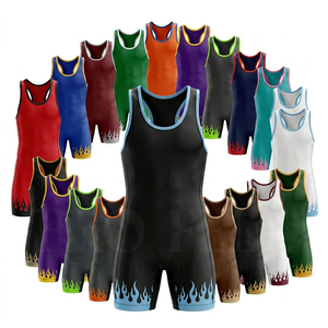 Uniforme Deportivo sin Mangas de Compresión para Artes Marciales, MMA, BJJ, Diseño Personalizado, Traje de Entrenamiento de Grappling, Singlet de Lucha Libre - Product Image 1