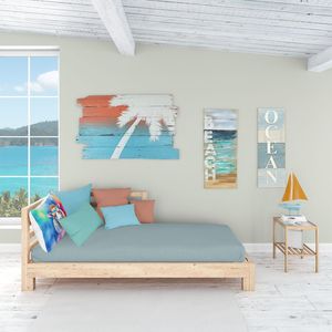 Nuevo ligero Super suave fácil de cuidar ilustraciones decorativas tamaño estándar Hippie Animal oveja funda de almohada - Product Image 5