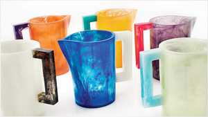 Artisan <b>Resin</b> <b>Epoxy</b> Water Jug Luxury Pitcher for Ramadan Iftar <b>Table</b> Home Decor - Product Image 3