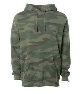 Women's Casual Oversized <b>CAMO</b> Pullover Sweatshirt Long Sleeve <b>Hoodie</b> with Loose Fit Lightweight Fleece Plain Dyed <b>for</b> Winter - Product Image 5