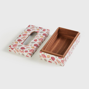 Stylish Black Printed Wooden <b>tissue</b> Box Wholesale Attractive Design For Modern Home Dining table Organizer Crafts - Product Image 5
