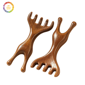 Herramienta de Masaje de Madera con Construcción Sólida y Acabado Liso, Diseño Práctico, MOQ Bajo Disponible - Product Image 6