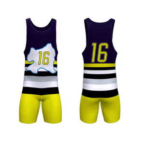 One-piece Wrestling <b>Singlet</b> <b>for</b> <b>Men</b> Custom Transparent Polyester Quick-Dry O-Neck Bodysuit Overalls Body Wear Uniform - Product Image 4