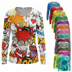 Camiseta de Yoga de Manga Larga, Ajustada, Relajada, Hecha a Medida, Elástica, Transpirable, para Entrenamiento Físico - Product Image 1