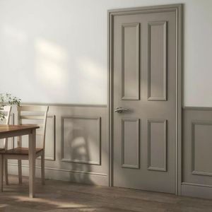 Puertas Interiores Modernas Minimalistas para Apartamento, Puertas Interiores Contemporáneas para Casa, Puertas de Madera MDF Impermeables para Oficina en Casa - Product Image 3